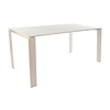 Kartell - Four Table 158x79x72cm - white/laminate/frame white/Table top white