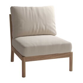 Fritz Hansen - Skagerak Tradition Outdoor Sofa Center Module
