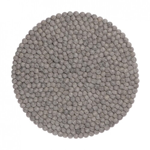 myfelt - Carl Seat Pad Ø36cm - grey