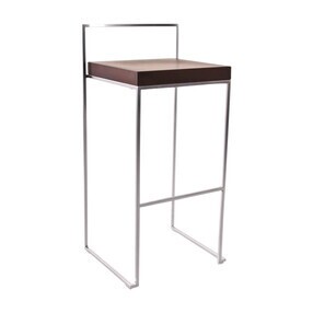 Lapalma - Cubo S62 Barhocker Sitzfläche Massivholz H65cm