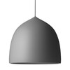 Lightyears - Suspence P2 - Pendellamp - lichtgrijs/mat gelakt/kabel lichtgrijs/baldakijn wit/H 36.1cm/Ø 38.5cm/kabellengte 3m