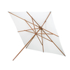 Skagerak - Messina Sonnenschirm 300x300cm - natur/Gestell Holz/Stange Ø 4,8cm/H: 270cm