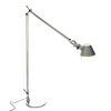 Artemide - Tolomeo Lettura LED Leseleuchte - aluminium/eloxiert/poliert/3000K/450lm/LxBxH 100x15x167cm - Strichzeichnung
