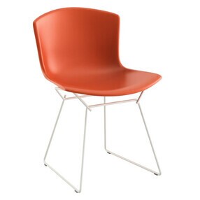 Knoll International - Bertoia Plastic Side Chair Stuhl Gestell weiß