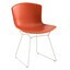 Knoll International - Bertoia Plastic Side Chair Stuhl Gestell weiß