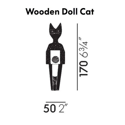 Vitra Wooden Doll Cat | AmbienteDirect
