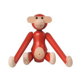 Kay Bojesen Denmark - Houten figuur aap mini beuk