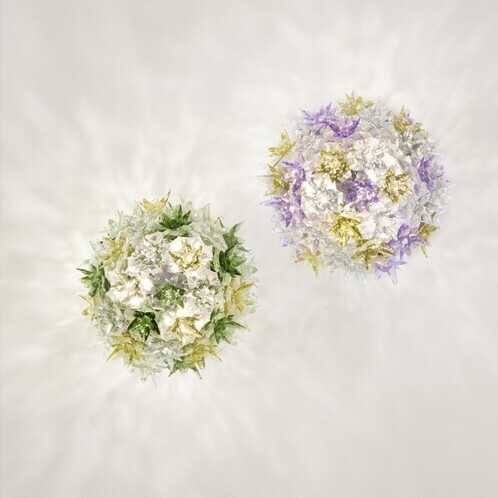 Kartell - Bloom Ball Ceiling- Wall Lamp