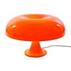 Artemide - Nesso Table Lamp - orange/plastics/diffuser orange/H 34cm/Ø 54cm