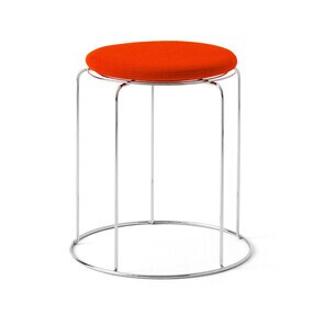 &Tradition - Wire VP11 Hocker mit Sitzauflage