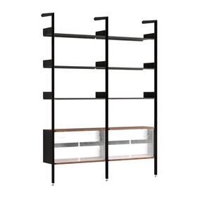 &Tradition - Étagère Rombe avec élément d'armoire configuration E IF3 & IF6