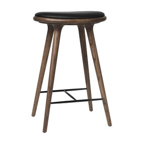 Mater - Tabouret de bar structure chêne H 69cm