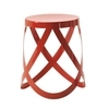 Cappellini - Ribbon - Tabouret - rouge/mat/H 44cm