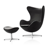 Fritz Hansen - Egg Chair/Das Ei Loungesessel Leder