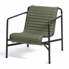 Grüner HAY Palissade Lounge-Sessel aus Metall mit gestepptem Polster, modernes Design für Außenbereich. - Palissade Steppkissen 117x49,5cm