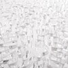 Kartell - T-table bijzettafel (H36cm) - transparant/transparant