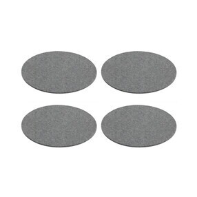 HEY-SIGN - Set de 4 dessous-verre Ø 9cm