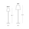 Fontana Arte - 3247 - Lampadaire - dessin au trait