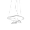 Artemide - Pirce Micro LED Pendelleuchte - weiß/matt/dimmbar Push/2700K/2573lm/CRI90/LxBxH 48x46.5x200cm