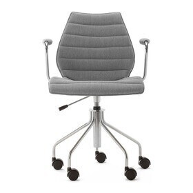 Kartell - Maui Soft Noma Bürostuhl mit Armlehnen