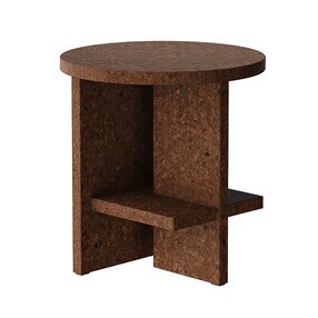 Nine - Tee bijzettafel kurk