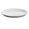 Alessi - Tonale Set 4 dessertbord - lichtgrijs/keramiek/4 stuks/Ø 20cm