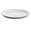 Alessi - Tonale Set - 4 Assiettes à Dessert - gris clair/céramique/4 pièces/Ø 20cm
