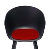Hey-Sign - Seat Mat About a Chair anti-slip  - red/felt