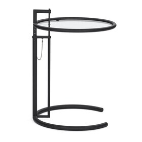 ClassiCon - Adjustable Table E 1027 Black Version Beistelltisch
