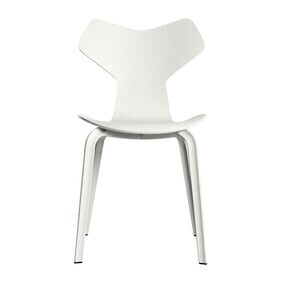 Fritz Hansen - Grand Prix™ Stuhl mit Holzgestell