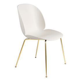 Gubi - Beetle Dining Chair Frame Brass