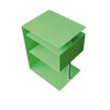 Radius - X-Centric Side Table - green/powder-coated steel