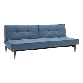 Innovation Living - Splitback Styletto Schlafsofa Holz dunkel 210x91cm
