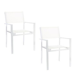 Jan Kurtz - Cubic tuin armleunstoel set van 2