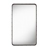 Gubi - Adnet - Miroir rectangulaire M - noir/115x70cm
