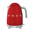Smeg - SMEG KLF04 - Bouilloire Température Variable - rouge/PxHxP 22,3x28x17,1cm/nouveau modèle