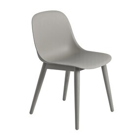 Muuto - Fiber Chair Gestell Eiche Recycelt