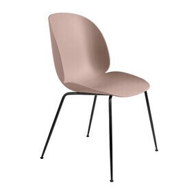 Gubi - Chaise à mange structure noire Beetle