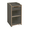 müller möbelwerkstätten - Plane - Conteneur roulant - anthracite/34x66x39cm