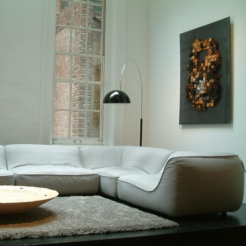 Oluce Coupé 3320/R Floor Lamp | AmbienteDirect