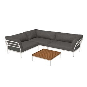 HOUE - Lounge set 7 Level 2 structure blanc atténué