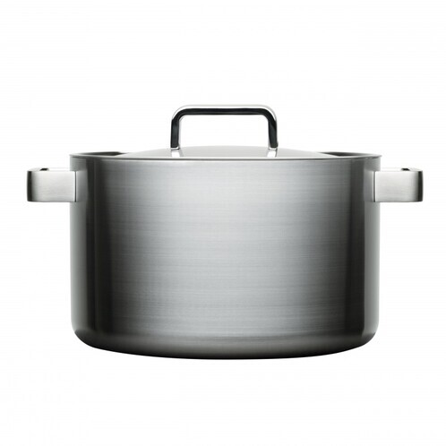 iittala - Tools - Faitout avec couvercle - inox/Taille 5/8 Litres