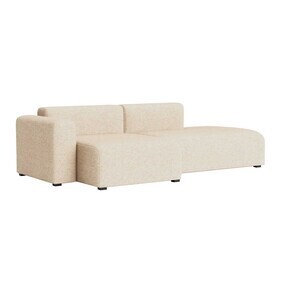HAY - Mags 2,5-zits bank met lage armleuningen links 246x127,5cm