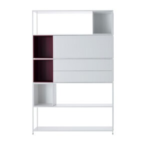 MDF Italia - Minima 3.0 - Étagère 123x33x188,5cm