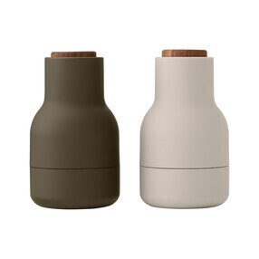 Audo - Bottle Grinder Small Set of 2 Walnut Lid