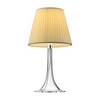 Flos - Miss K T Soft tafellamp - transparant/naturel/polycarbonaat/plissé