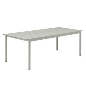 Muuto - Linear Steel Gartentisch 220x90cm
