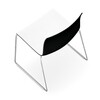 Arper - Catifa 46 0278 Chair Bicoloured Skids Chrome
