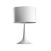 Flos - Spun Light T1 tafellamp - wit/glanzend/scherm binnenin wit mat