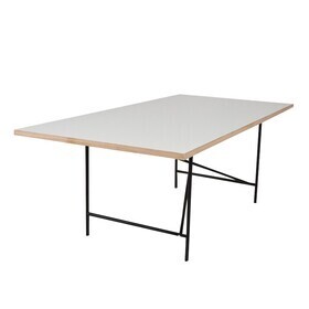 Richard Lampert - Eiermann 1 tafel 180x90cm onderstel excentriek 110x66x78cm